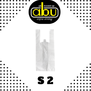 S2/JK2 Vest Carrier Bag- Extra Strong (Qty 1000)