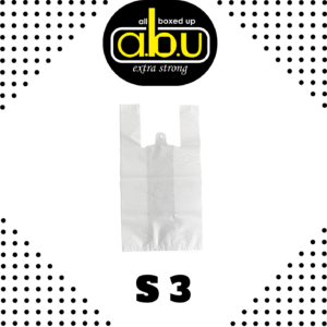 S3/JK3 Vest Carrier Bag- Extra Strong (Qty 800)